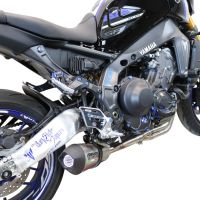 GPR exhaust compatible with  Yamaha Mt-09 2021-2024, Gpe Ann. titanium, full system exhaust legal for UK and non-EU countries including removable db killer 