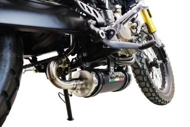 GPR exhaust compatible with  F.B. Mondial Sport Classic 125 -Pagani 1948 2019-2020, Decatalizzatore, Decat pipe 