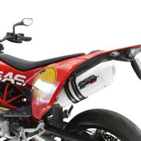 GPR exhaust compatible with  Gas Gas ES 700 2023-2024, Albus Evo4, Homologated legal slip-on exhaust including removable db killer, link pipe and catalyst 