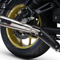 GPR exhaust compatible with  Honda Cmx 1100 Rebel 2021-2024, Ultracone, Homologated legal slip-on exhaust including removable db killer and link pipe 