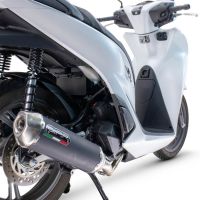 GPR exhaust compatible with  Honda SH 125 2024-2025, Pentascooter, Homologated silencer for noise including full line,db killer and catalyst compliant for inspection 