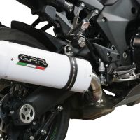 GPR exhaust compatible with  Kawasaki Ninja 1000 Sx 2020-2020, Albus Evo4, Homologated legal slip-on exhaust including removable db killer and link pipe 