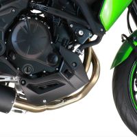 GPR exhaust compatible with  Kawasaki Versys 650 2023-2024, GP Evo4 Poppy, Homologated silencer for noise including full line,db killer and catalyst compliant for inspection 