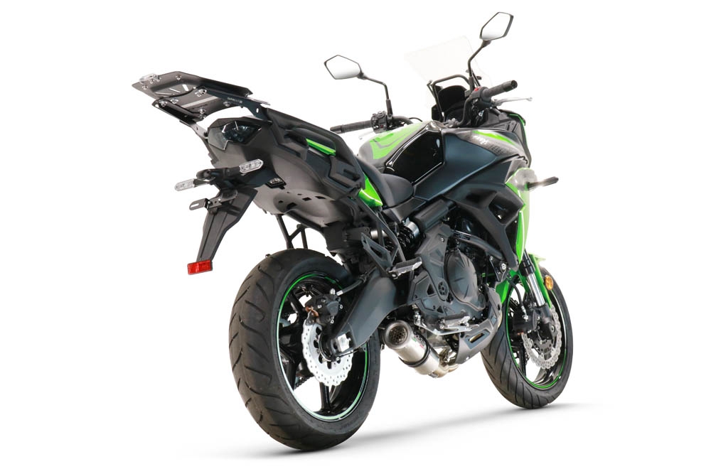 GPR exhaust compatible with  Kawasaki Versys 650 2017-2020, M3 Inox , full system exhaust legal for UK and non-EU countries including removable db killer 