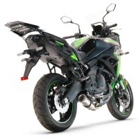 GPR exhaust compatible with  Kawasaki Versys 650 2017-2020, M3 Inox , full system exhaust legal for UK and non-EU countries including removable db killer 