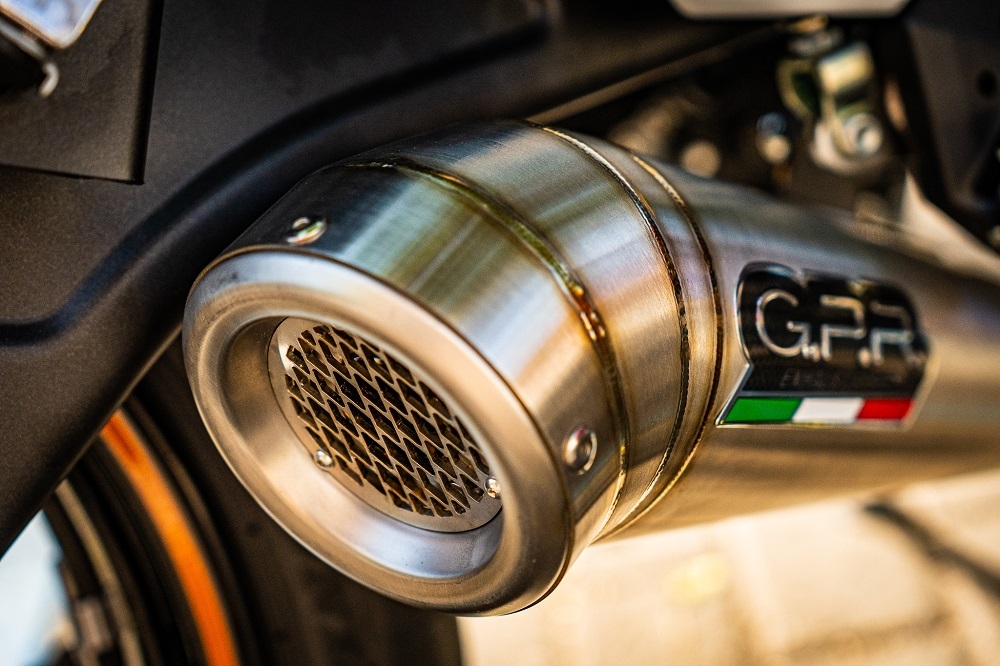 GPR exhaust compatible with  Kawasaki Z 650 RS 2021-2023, Powercone Evo, full system exhaust legal for UK and non-EU countries including removable db killer 