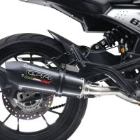 GPR exhaust compatible with  Moto Morini Seiemmezzo Str 2022-2024, GP Evo4 Poppy, Homologated legal Mid-full system exhaust, including removable db killer and catalyst  