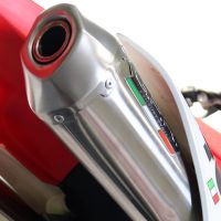 GPR exhaust compatible with  Kawasaki KLX 140G 2017-2020, Pentacross Inox, Racing full system exhaust, including removable db killer/spark arrestor 