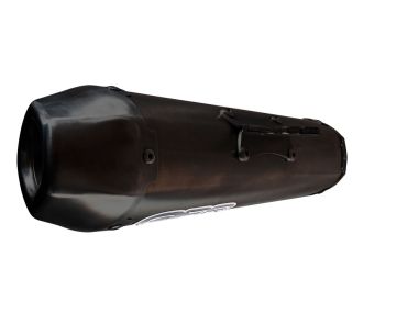 GPR exhaust compatible with  Voge SR4 Max 2022-2024, Pentaroad Black, Homologated legal slip-on exhaust including removable db killer, link pipe and catalyst 