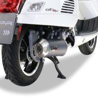 GPR exhaust compatible with  Piaggio Vespa Gts 250 I.E. 2005-2015, Evo4 Road, Homologated legal full system exhaust, including removable db killer 