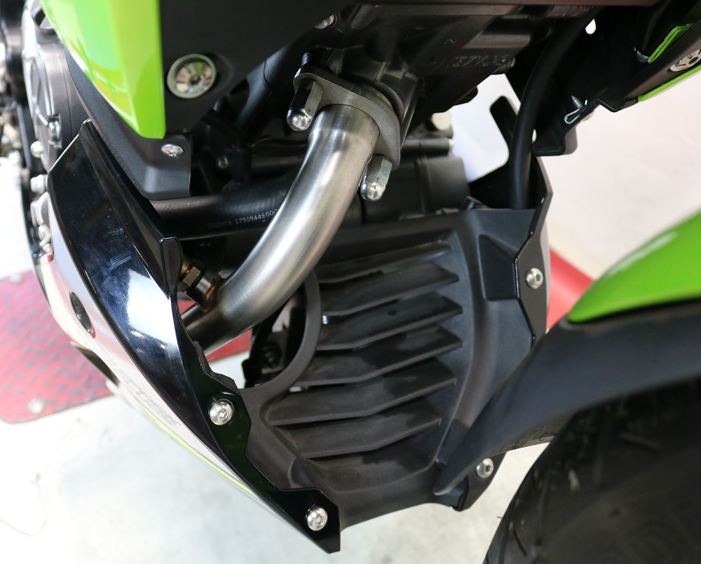 GPR exhaust compatible with  Keeway Rkf 125 2021-2023, Albus Ceramic, full system exhaust legal for UK and non-EU countries including removable db killer 