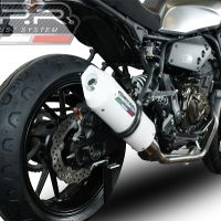 GPR exhaust compatible with  Yamaha Xsr 700 2017-2020, Albus Evo4, full system exhaust legal for UK and non-EU countries including removable db killer 