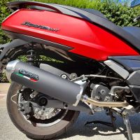 GPR exhaust compatible with  Kymco Superdink 125 I.E. 2017-2020, Evo4 Road, Homologated legal full system exhaust, including removable db killer and catalyst 