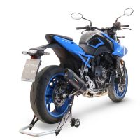 GPR exhaust compatible with  Suzuki Gsx-8R 2022-2024, Furore Evo4 Nero, Homologated legal full system exhaust, including removable db killer and catalyst 