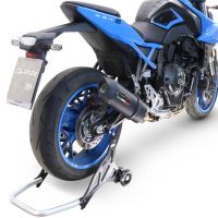 GPR exhaust compatible with  Suzuki Gsx-8R 2022-2024, Furore Evo4 Nero, Homologated legal full system exhaust, including removable db killer and catalyst 