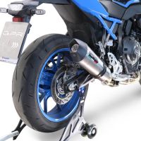 GPR exhaust compatible with  Suzuki Gsx-8R 2022-2024, GP Evo4 Titanium, Homologated legal full system exhaust, including removable db killer and catalyst 