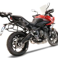 GPR exhaust compatible with  Triumph Tiger Sport 660 2022-2024, Deeptone Inox, Racing full system exhaust  