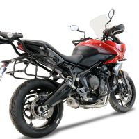 GPR exhaust compatible with  Triumph Tiger Sport 660 2022-2024, M3 Titanium Natural, Homologated legal full system exhaust, including removable db killer and catalyst 