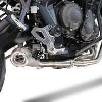 GPR exhaust compatible with  Triumph Tiger Sport 660 2022-2024, Powercone Evo, full system exhaust legal for UK and non-EU countries including removable db killer 