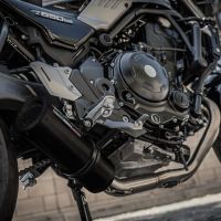 GPR exhaust compatible with  Kawasaki Z 650 RS 2021-2023, M3 Black Titanium, full system exhaust legal for UK and non-EU countries including removable db killer 