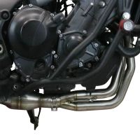 GPR exhaust compatible with  Yamaha Tracer 9 2021-2024, M3 Inox , Homologated legal full system exhaust, including removable db killer and catalyst 