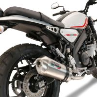 GPR exhaust compatible with  Yamaha XSR 125 2021-2024, Satinox , full system exhaust legal for UK and non-EU countries including removable db killer 