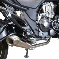 GPR exhaust compatible with  Zontes 350 T2 ADV 2022-2024, Powercone Evo, full system exhaust legal for UK and non-EU countries including removable db killer 