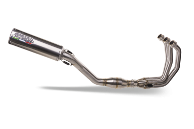 GPR exhaust compatible with  Yamaha Mt-09 2021-2023, M3 Inox , Homologated legal full system exhaust, including removable db killer and catalyst 