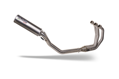 GPR exhaust compatible with  Triumph Tiger Sport 660 2022-2024, M3 Titanium Natural, Homologated legal full system exhaust, including removable db killer and catalyst 