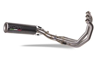 GPR exhaust compatible with  Triumph Tiger Sport 660 2022-2024, M3 Poppy , full system exhaust legal for UK and non-EU countries including removable db killer 