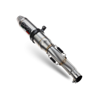 GPR exhaust compatible with  Ducati 748 -S -SP -SPS -R -RS  1995-2002, Deeptone Inox, Mid-full system exhaust with dual homologated and legal silencers, including removable db killer 