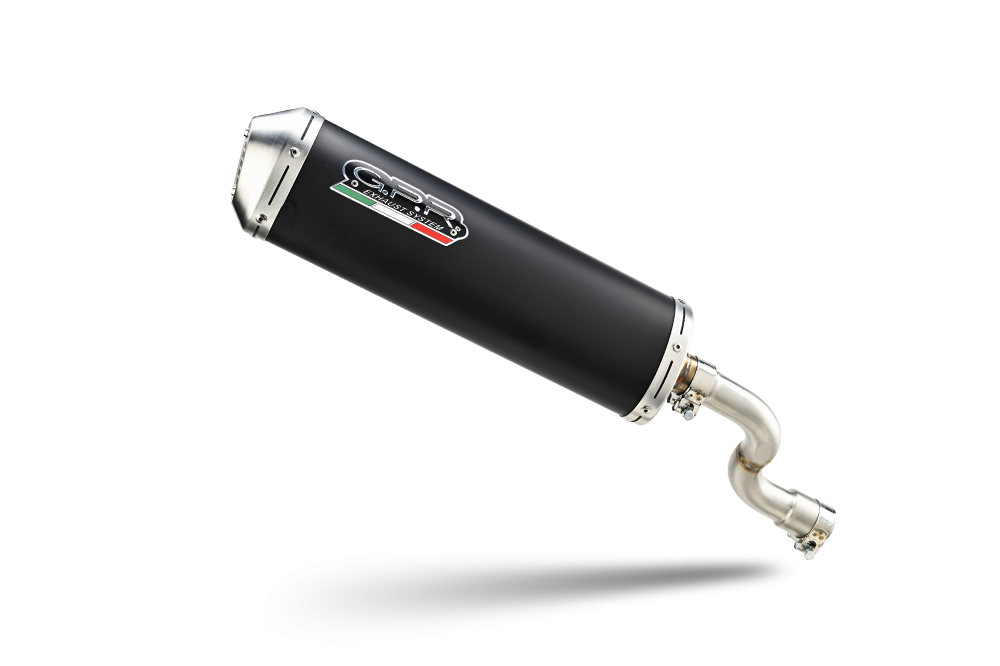 GPR exhaust compatible with  Aeon Elite 2010-2016, Evo4 Road, Homologated legal full system exhaust, including removable db killer 