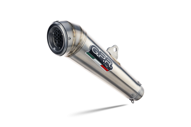 GPR exhaust compatible with  Honda TRX 250 EX SportTrax  2001-2010, Powercone Evo, Homologated legal full system exhaust, including removable db killer 