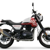 GPR exhaust compatible with  Royal Enfield Himalayan 410 Diam.36mm 2017-2020, Decatalizzatore, Decat pipe 